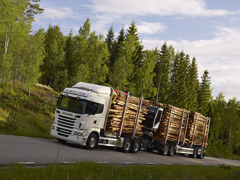 тандемный мост Scania 